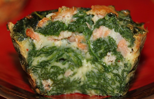 Flan D Epinards Au Saumon Mamy Nadine Cuisine