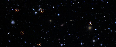 Le champ ultra profond de Hubble vu par ALMA