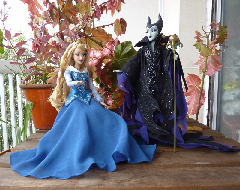 Disney Fairytale Designer Collection Aurora and Maleficent Dolls 2016 NEW -  We-R-Toys