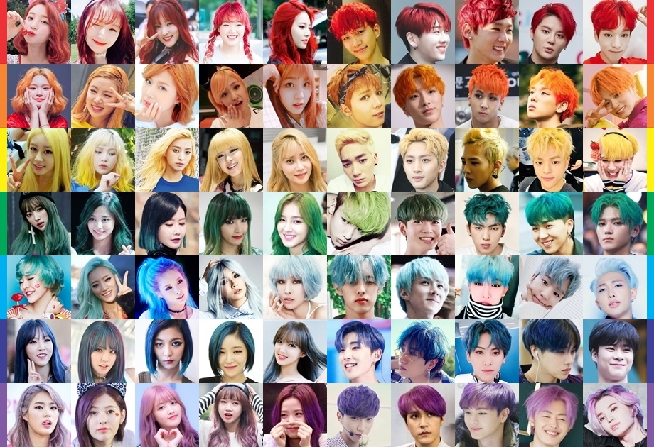 Rainbow Of Kpop Idols Quiz By Sl Kpop136